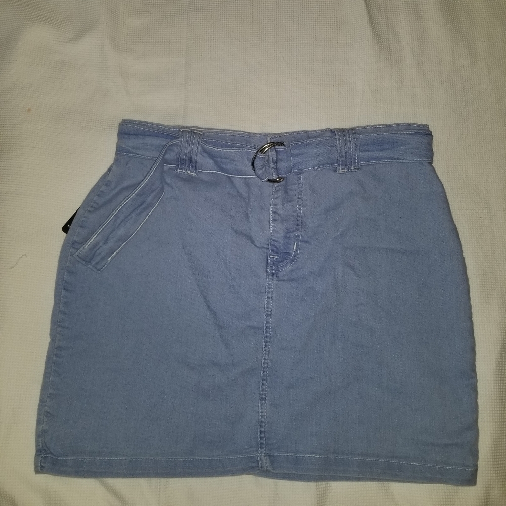 NWT PrettyLittletThing Denim Shirt